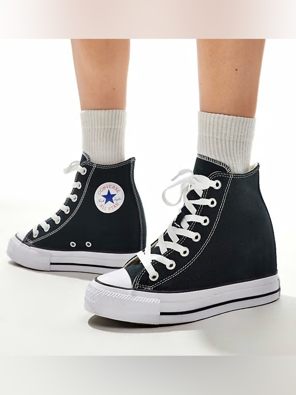 Converse Chuck Taylor All Star Wedge Platform High Top Sneakers Women’s Size 7